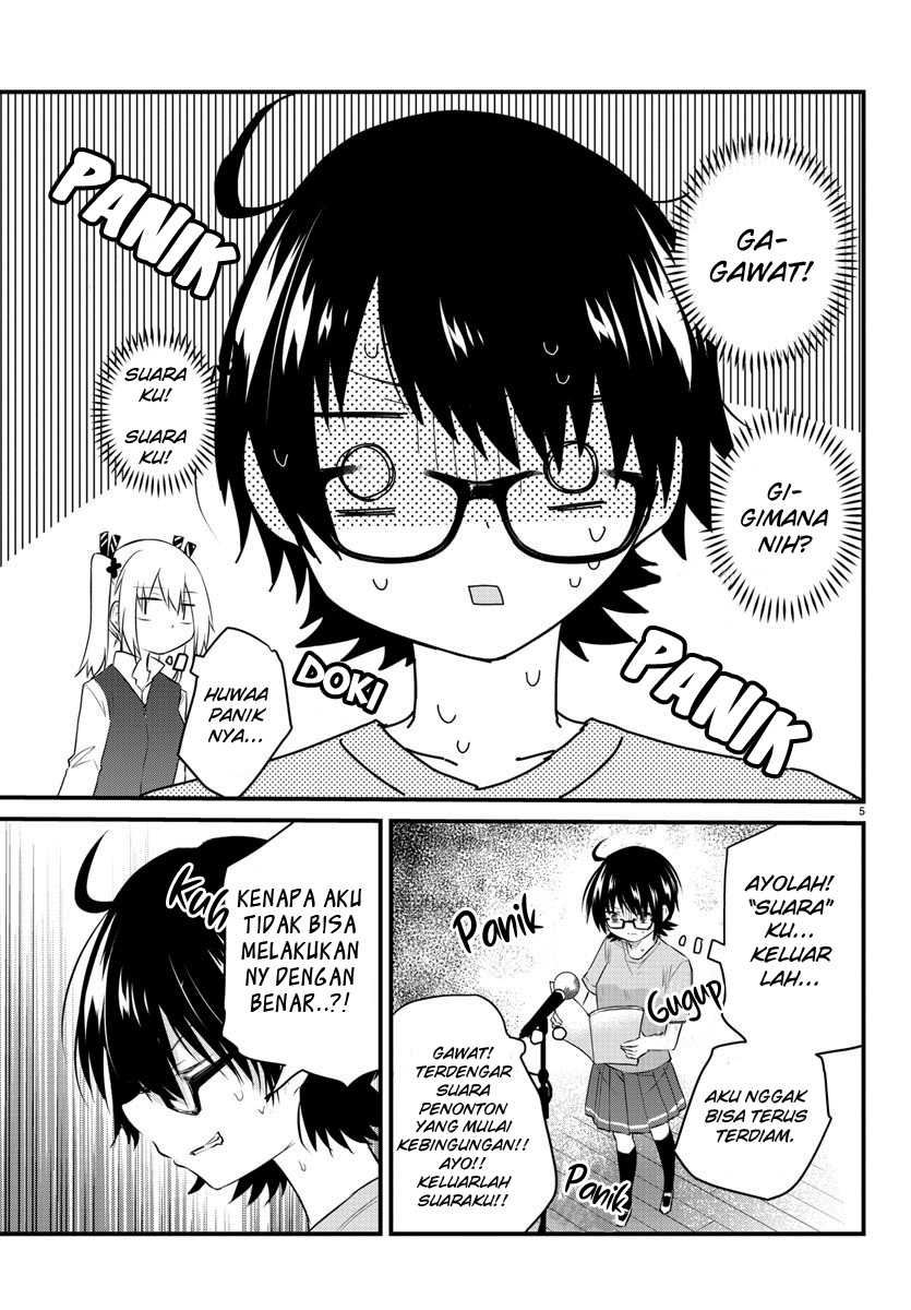 Koe ga Dasenai Shoujo wa "Kanojo ga Yasashisugiru" to Omotteiru Chapter 55 - halaman 8