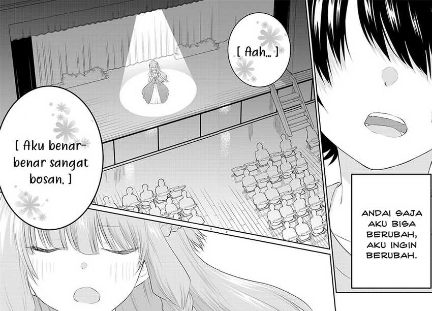 Koe ga Dasenai Shoujo wa "Kanojo ga Yasashisugiru" to Omotteiru Chapter 56 - halaman 4