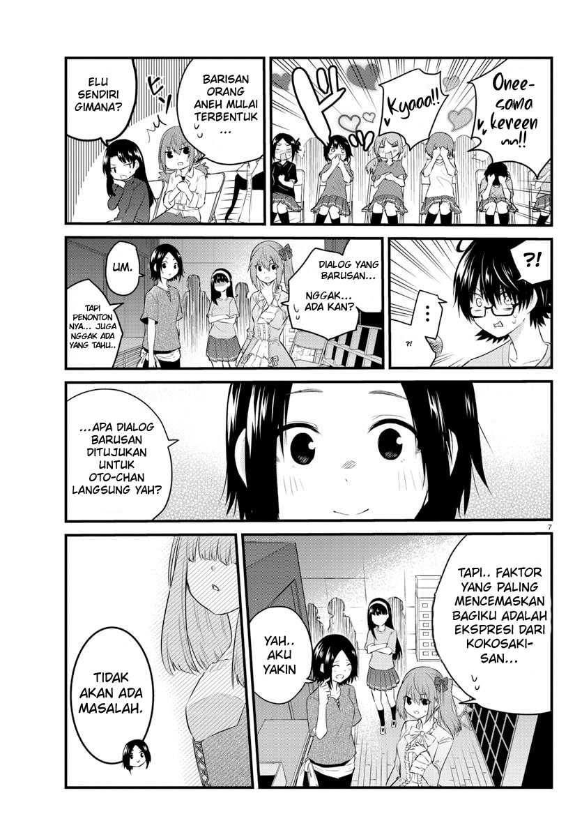Koe ga Dasenai Shoujo wa "Kanojo ga Yasashisugiru" to Omotteiru Chapter 57 - halaman 8