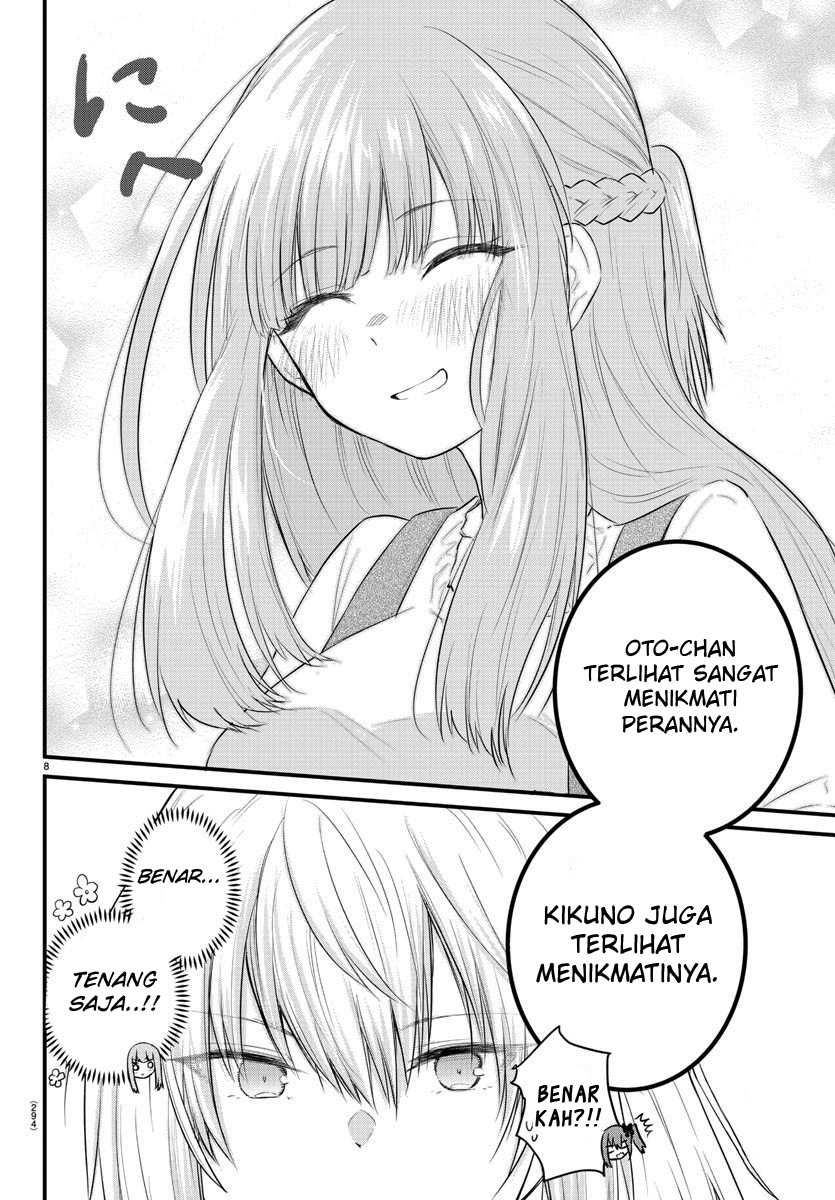 Koe ga Dasenai Shoujo wa "Kanojo ga Yasashisugiru" to Omotteiru Chapter 57 - halaman 9