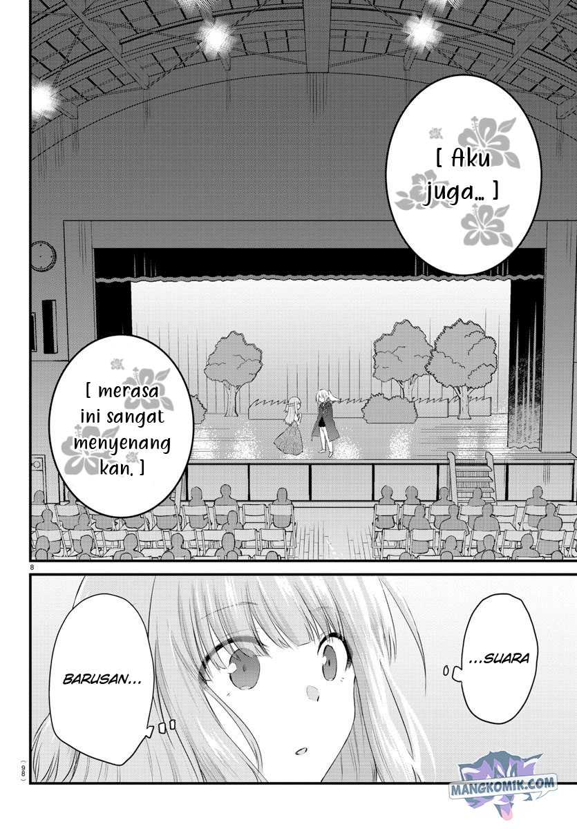 Koe ga Dasenai Shoujo wa "Kanojo ga Yasashisugiru" to Omotteiru Chapter 58 - halaman 10
