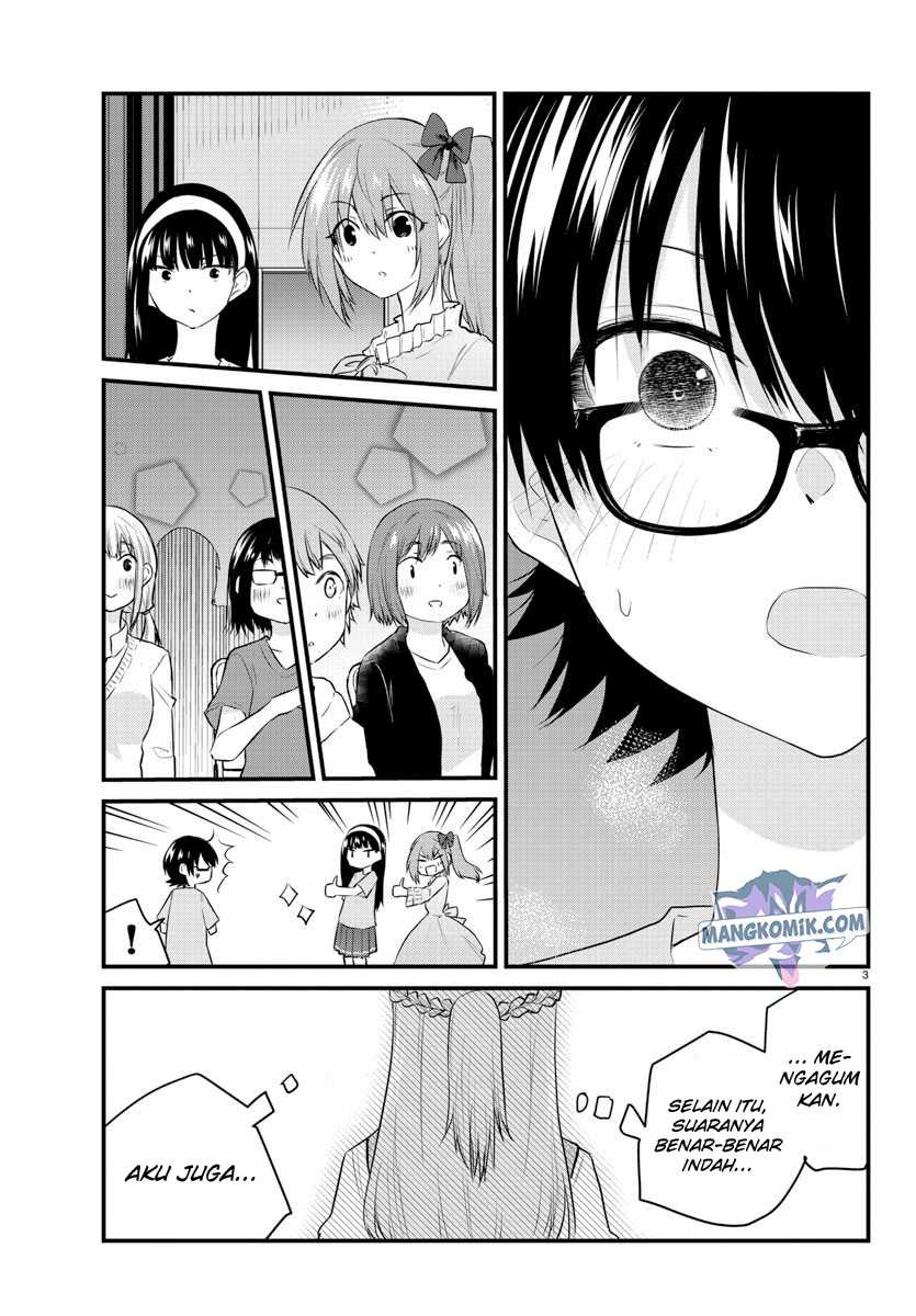 Koe ga Dasenai Shoujo wa "Kanojo ga Yasashisugiru" to Omotteiru Chapter 59 - halaman 5