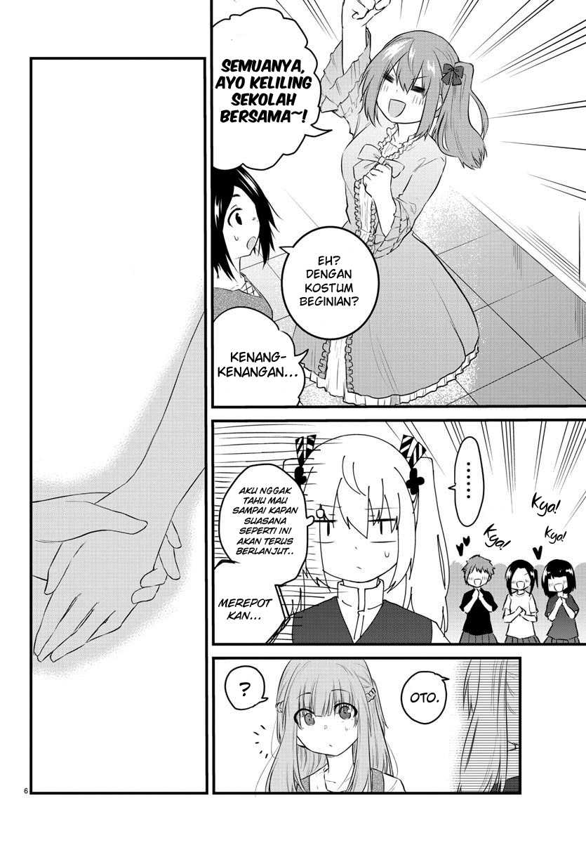 Koe ga Dasenai Shoujo wa "Kanojo ga Yasashisugiru" to Omotteiru Chapter 61 - halaman 8