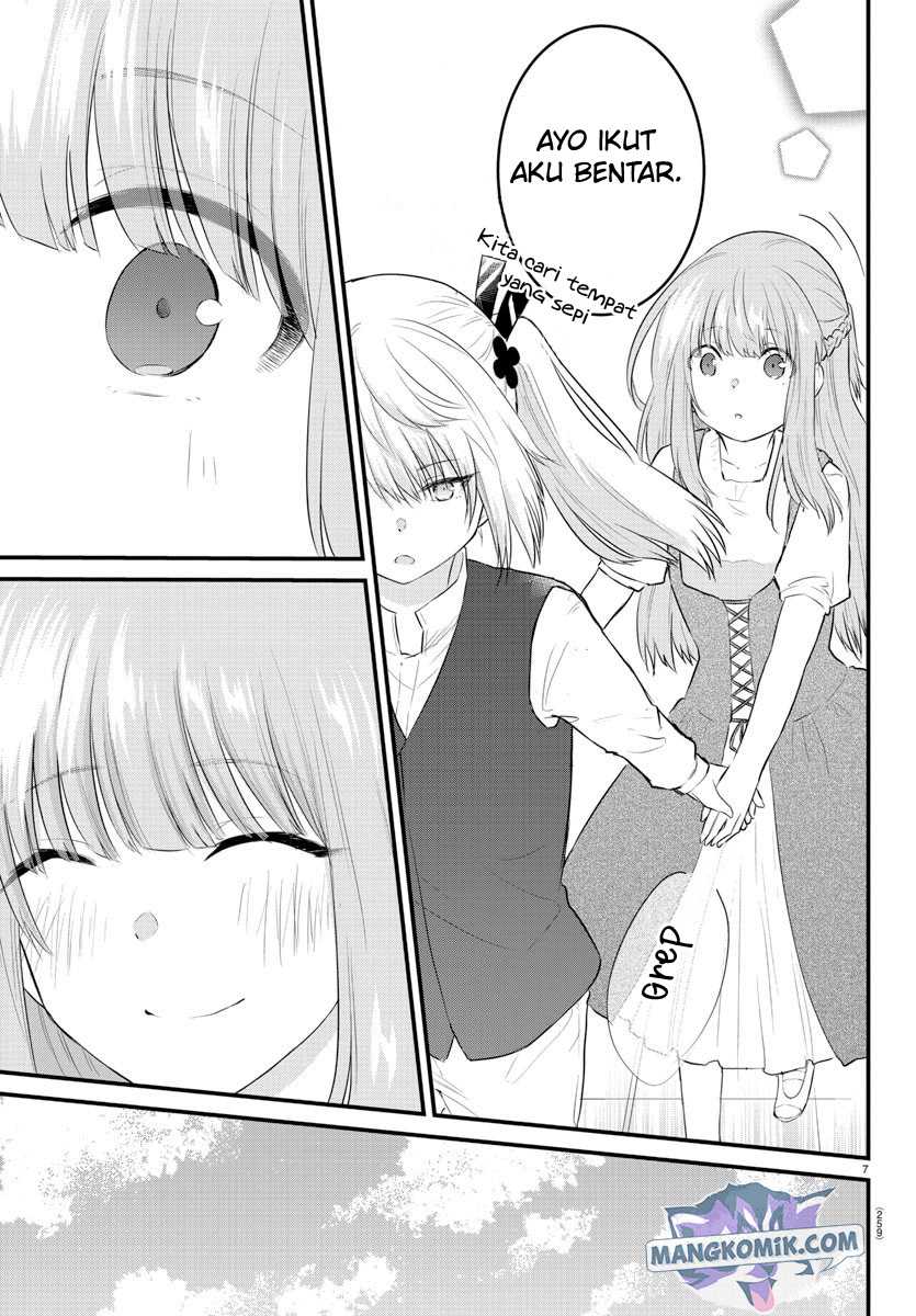 Koe ga Dasenai Shoujo wa "Kanojo ga Yasashisugiru" to Omotteiru Chapter 61 - halaman 9