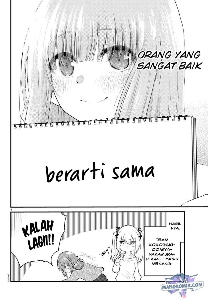 Koe ga Dasenai Shoujo wa "Kanojo ga Yasashisugiru" to Omotteiru Chapter 64 - halaman 10