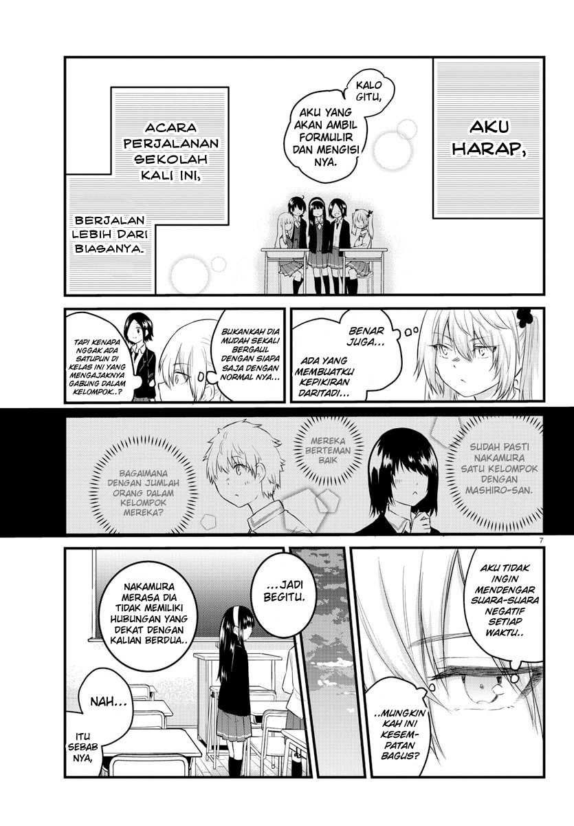 Koe ga Dasenai Shoujo wa "Kanojo ga Yasashisugiru" to Omotteiru Chapter 68 - halaman 9