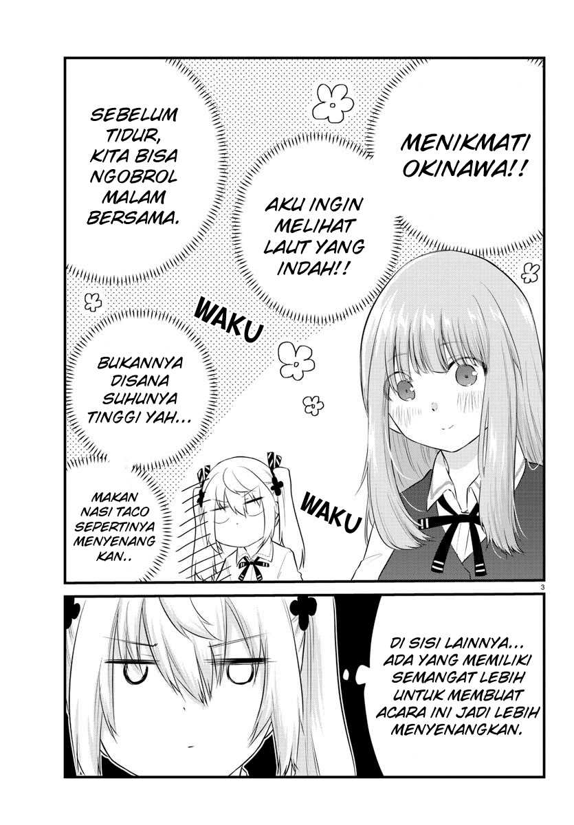 Koe ga Dasenai Shoujo wa "Kanojo ga Yasashisugiru" to Omotteiru Chapter 69 - halaman 5