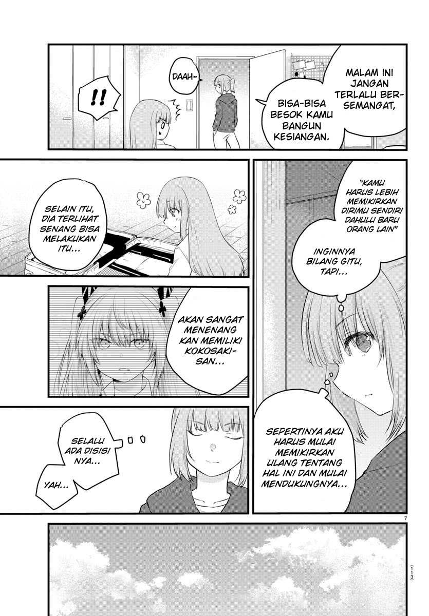 Koe ga Dasenai Shoujo wa "Kanojo ga Yasashisugiru" to Omotteiru Chapter 69 - halaman 9