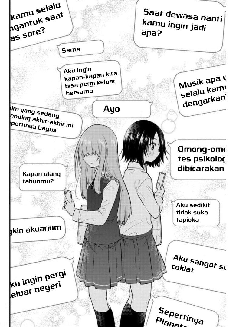 Koe ga Dasenai Shoujo wa "Kanojo ga Yasashisugiru" to Omotteiru Chapter 78 - halaman 2