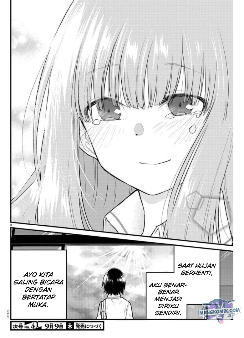 Koe ga Dasenai Shoujo wa "Kanojo ga Yasashisugiru" to Omotteiru Chapter 78 - halaman 4