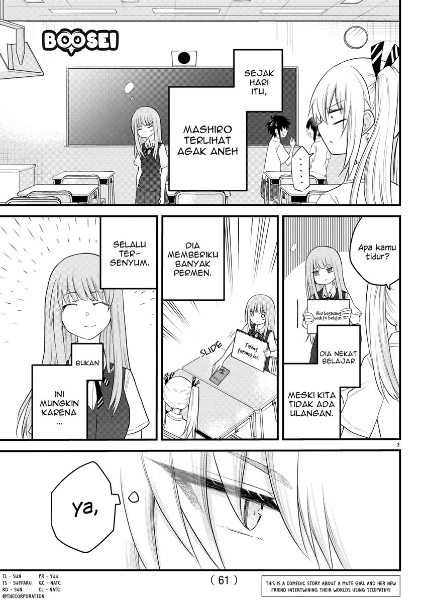 Koe ga Dasenai Shoujo wa "Kanojo ga Yasashisugiru" to Omotteiru Chapter 8 - halaman 5