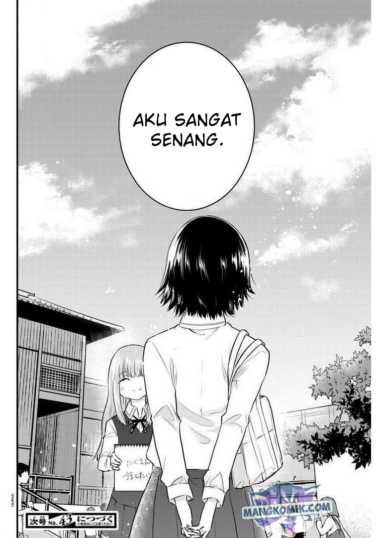 Koe ga Dasenai Shoujo wa "Kanojo ga Yasashisugiru" to Omotteiru Chapter 80 - halaman 9