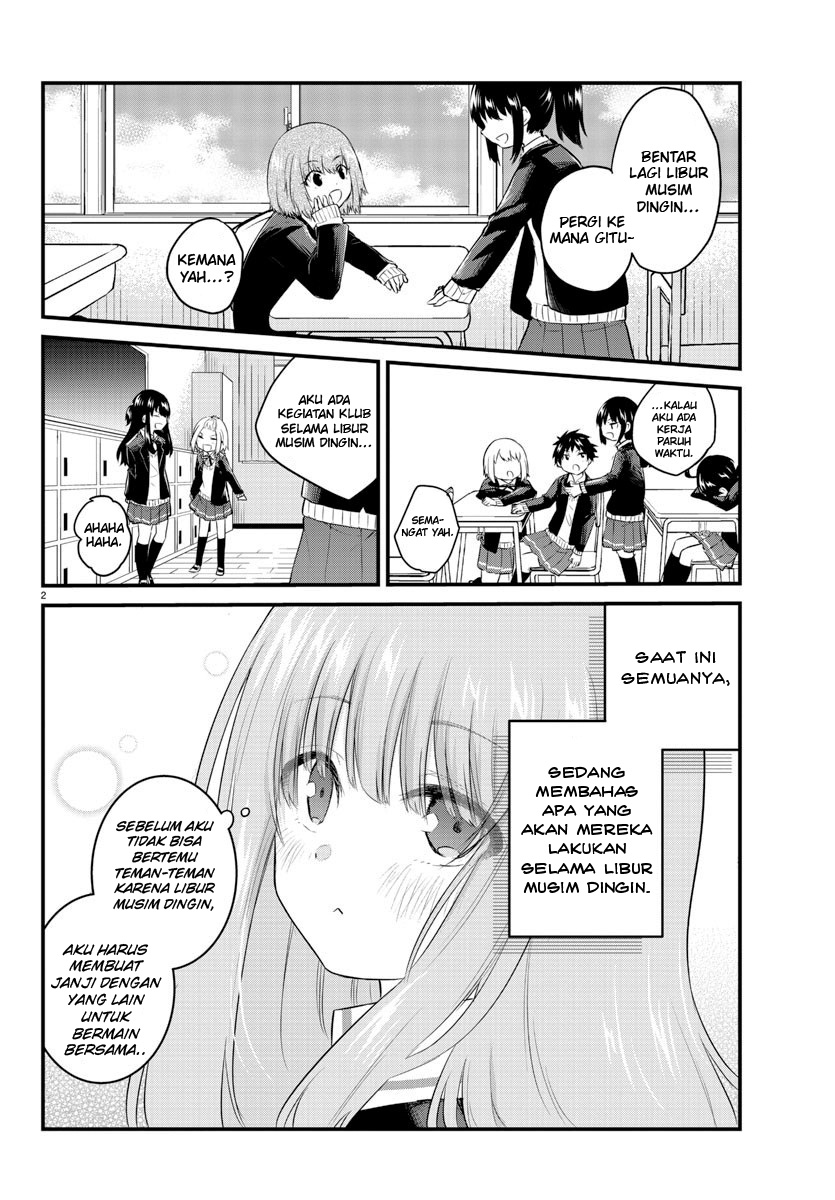 Koe ga Dasenai Shoujo wa "Kanojo ga Yasashisugiru" to Omotteiru Chapter 87 - halaman 4