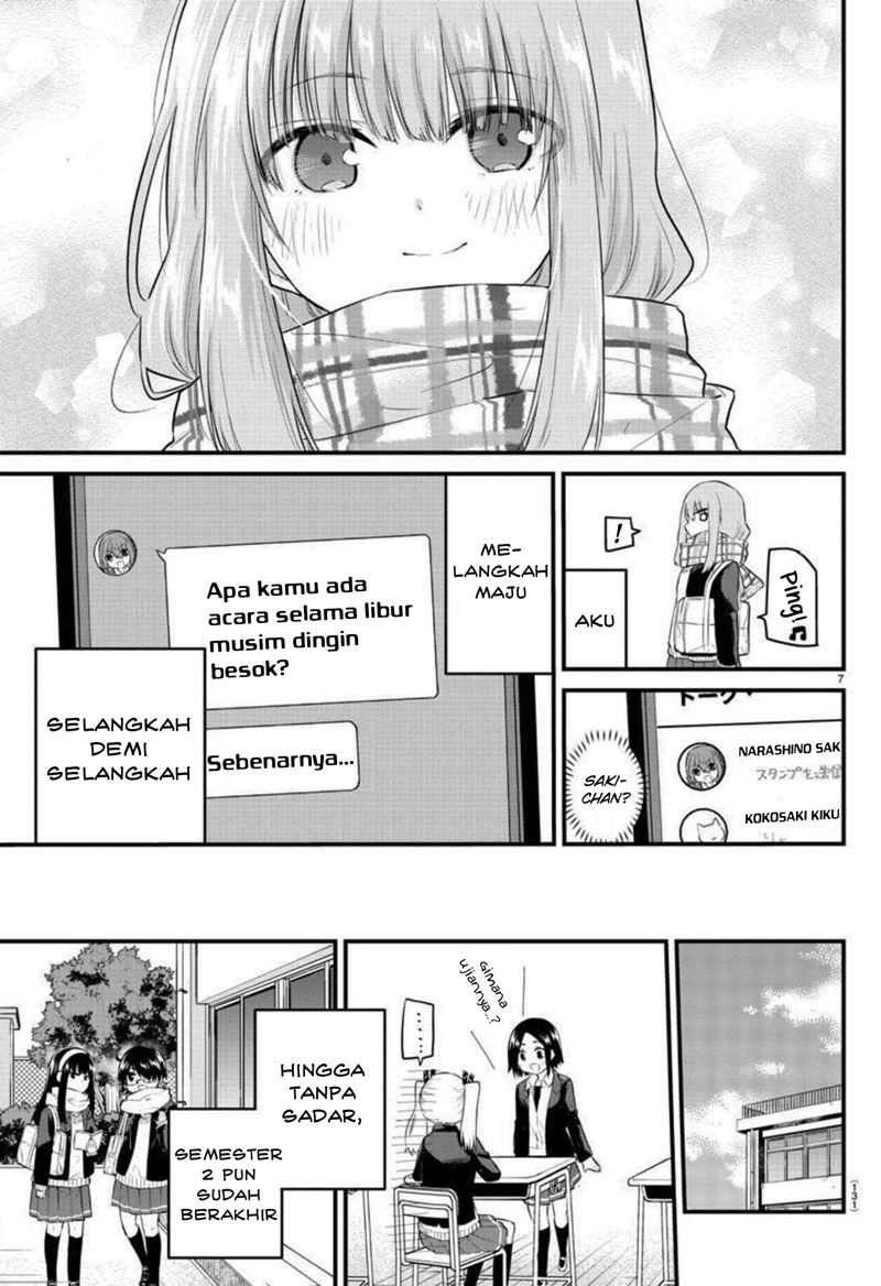 Koe ga Dasenai Shoujo wa "Kanojo ga Yasashisugiru" to Omotteiru Chapter 88 - halaman 9