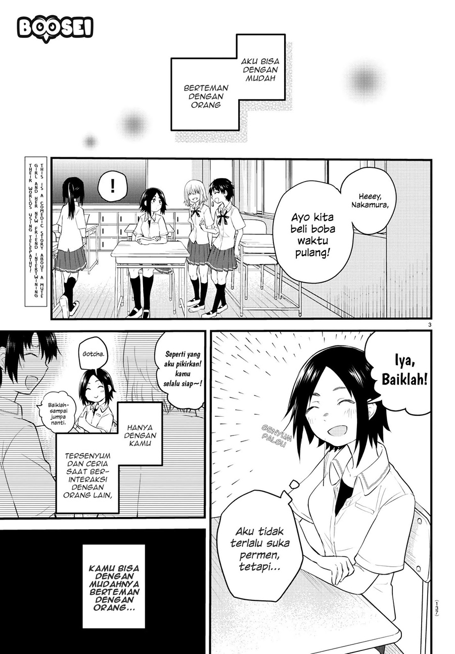Koe ga Dasenai Shoujo wa "Kanojo ga Yasashisugiru" to Omotteiru Chapter 9 - halaman 5