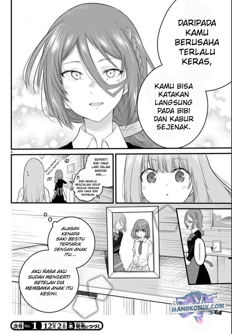 Koe ga Dasenai Shoujo wa "Kanojo ga Yasashisugiru" to Omotteiru Chapter 90 - halaman 11