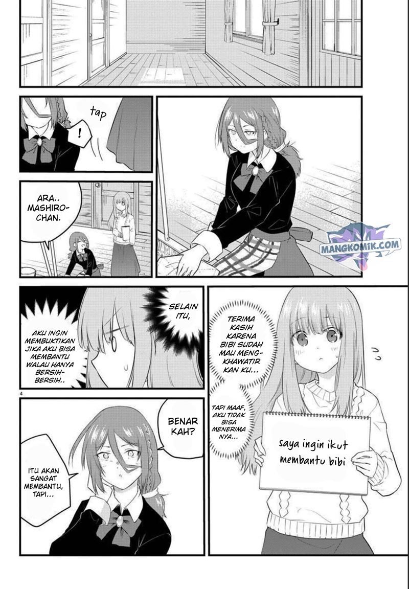 Koe ga Dasenai Shoujo wa "Kanojo ga Yasashisugiru" to Omotteiru Chapter 90 - halaman 7