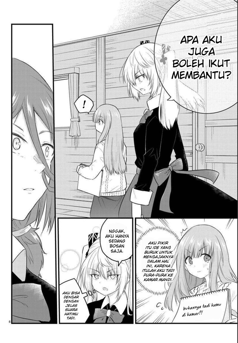 Koe ga Dasenai Shoujo wa "Kanojo ga Yasashisugiru" to Omotteiru Chapter 90 - halaman 9