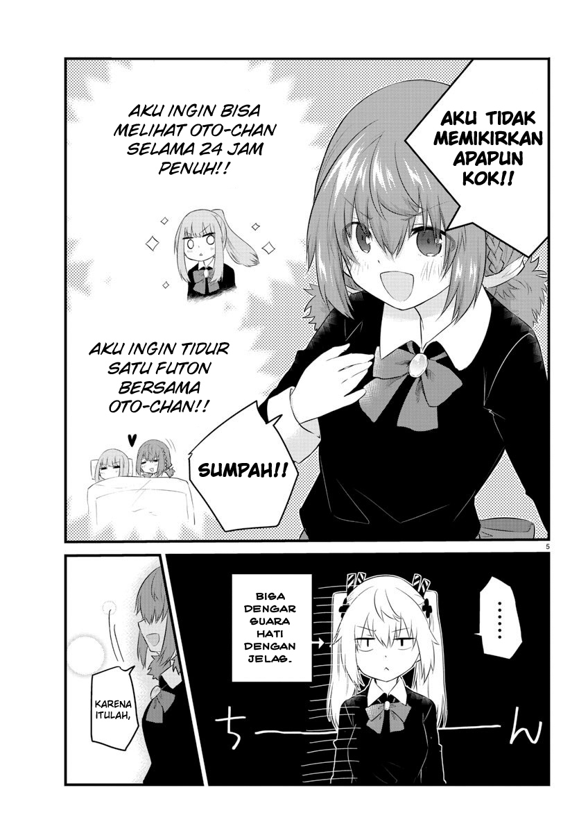 Koe ga Dasenai Shoujo wa "Kanojo ga Yasashisugiru" to Omotteiru Chapter 92 - halaman 7