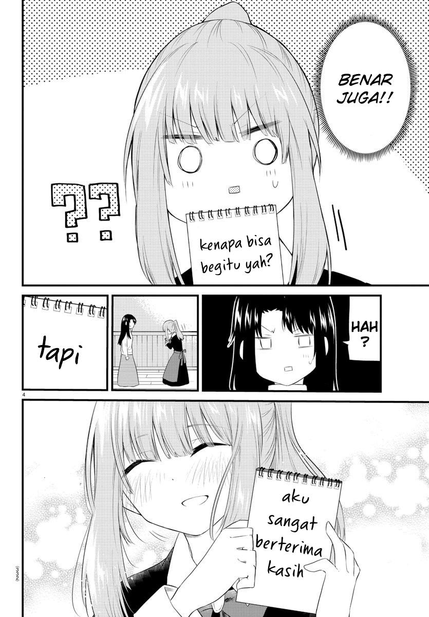 Koe ga Dasenai Shoujo wa "Kanojo ga Yasashisugiru" to Omotteiru Chapter 94 - halaman 6