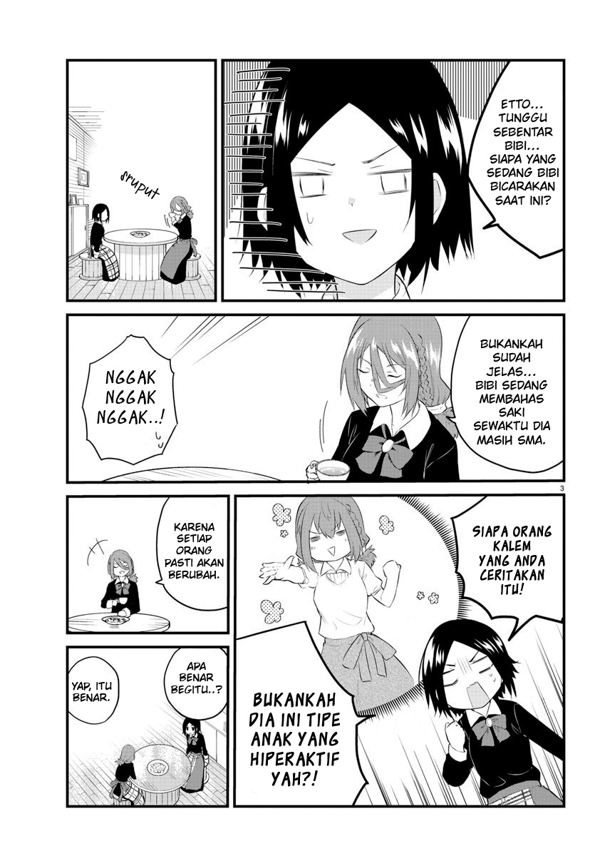 Koe ga Dasenai Shoujo wa "Kanojo ga Yasashisugiru" to Omotteiru Chapter 95 - halaman 5