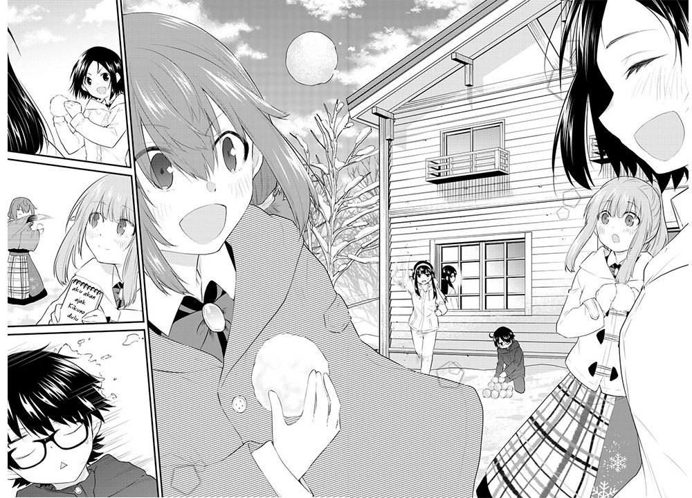 Koe ga Dasenai Shoujo wa "Kanojo ga Yasashisugiru" to Omotteiru Chapter 96 - halaman 2