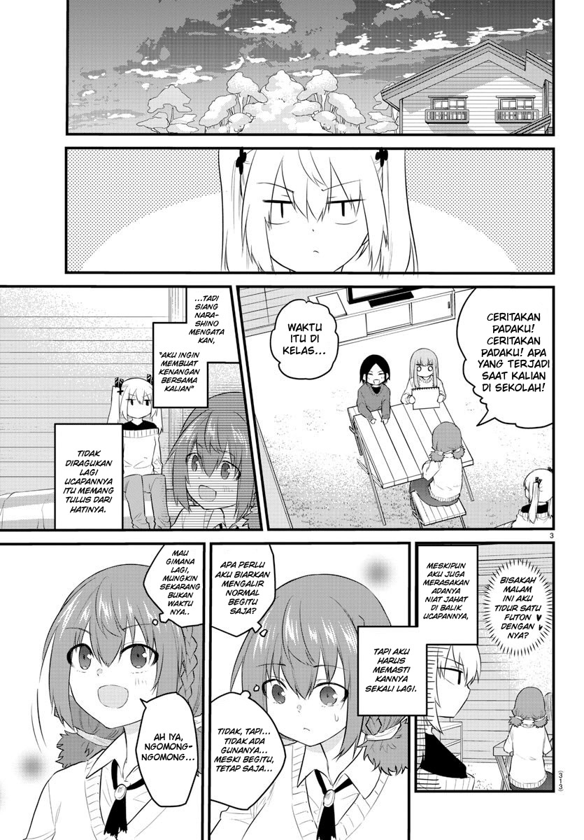 Koe ga Dasenai Shoujo wa "Kanojo ga Yasashisugiru" to Omotteiru Chapter 97 - halaman 5