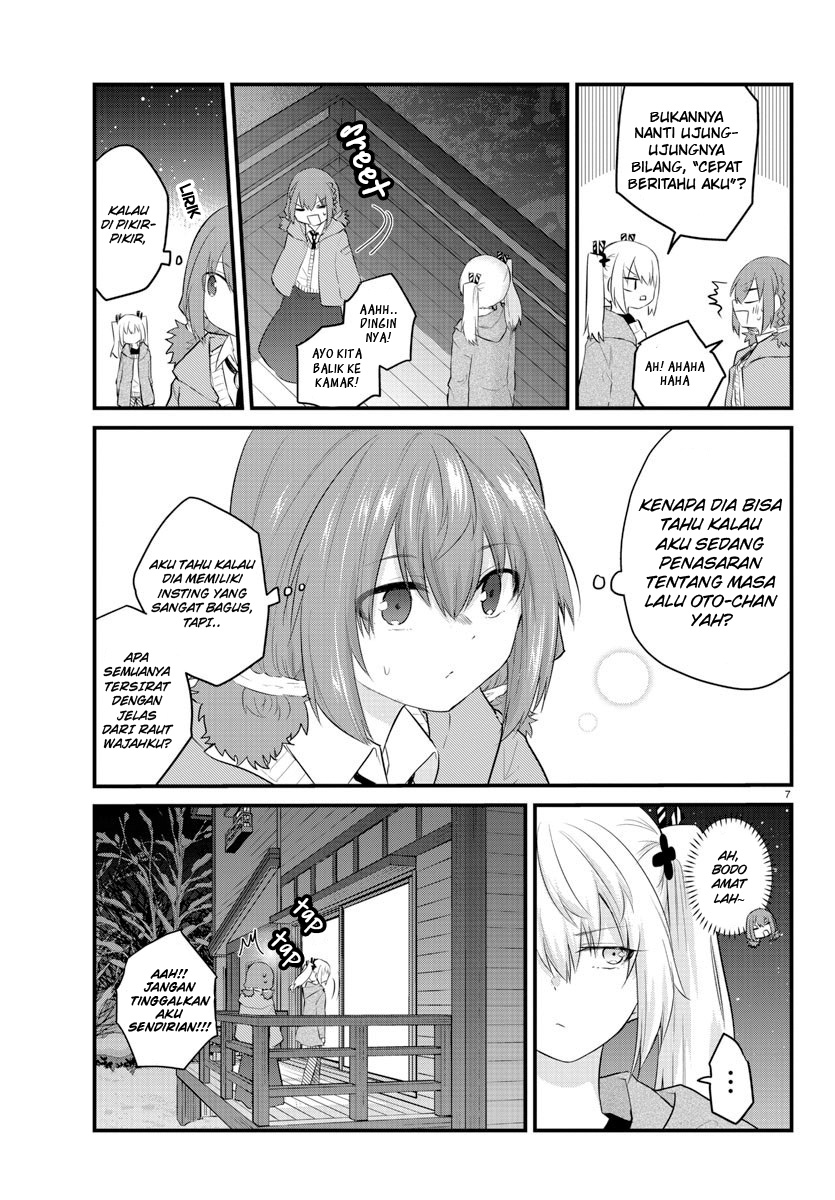 Koe ga Dasenai Shoujo wa "Kanojo ga Yasashisugiru" to Omotteiru Chapter 98 - halaman 3