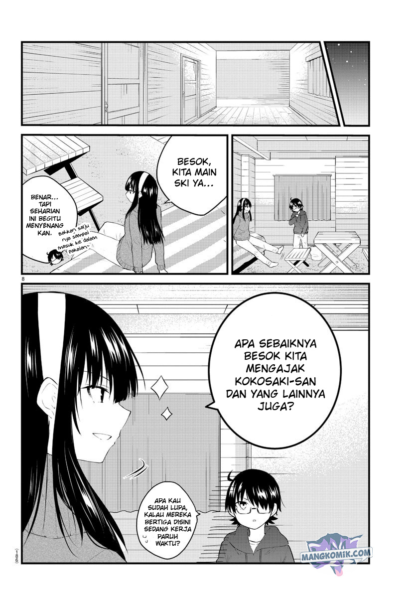 Koe ga Dasenai Shoujo wa "Kanojo ga Yasashisugiru" to Omotteiru Chapter 98 - halaman 4