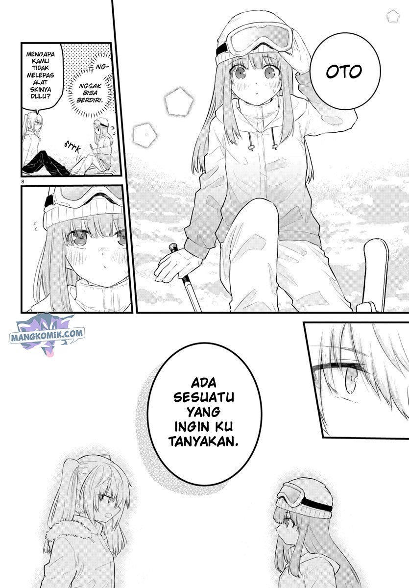 Koe ga Dasenai Shoujo wa "Kanojo ga Yasashisugiru" to Omotteiru Chapter 99 - halaman 10