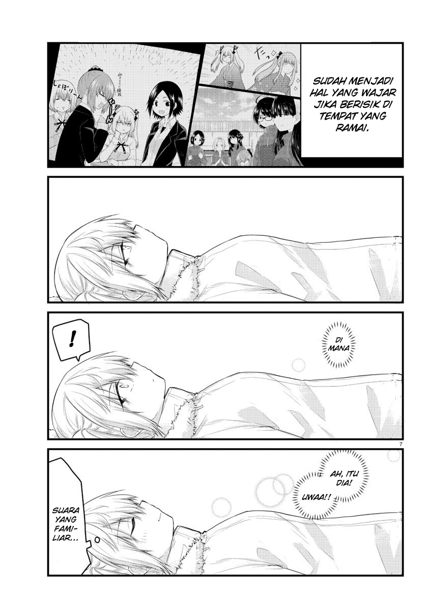 Koe ga Dasenai Shoujo wa "Kanojo ga Yasashisugiru" to Omotteiru Chapter 99 - halaman 9