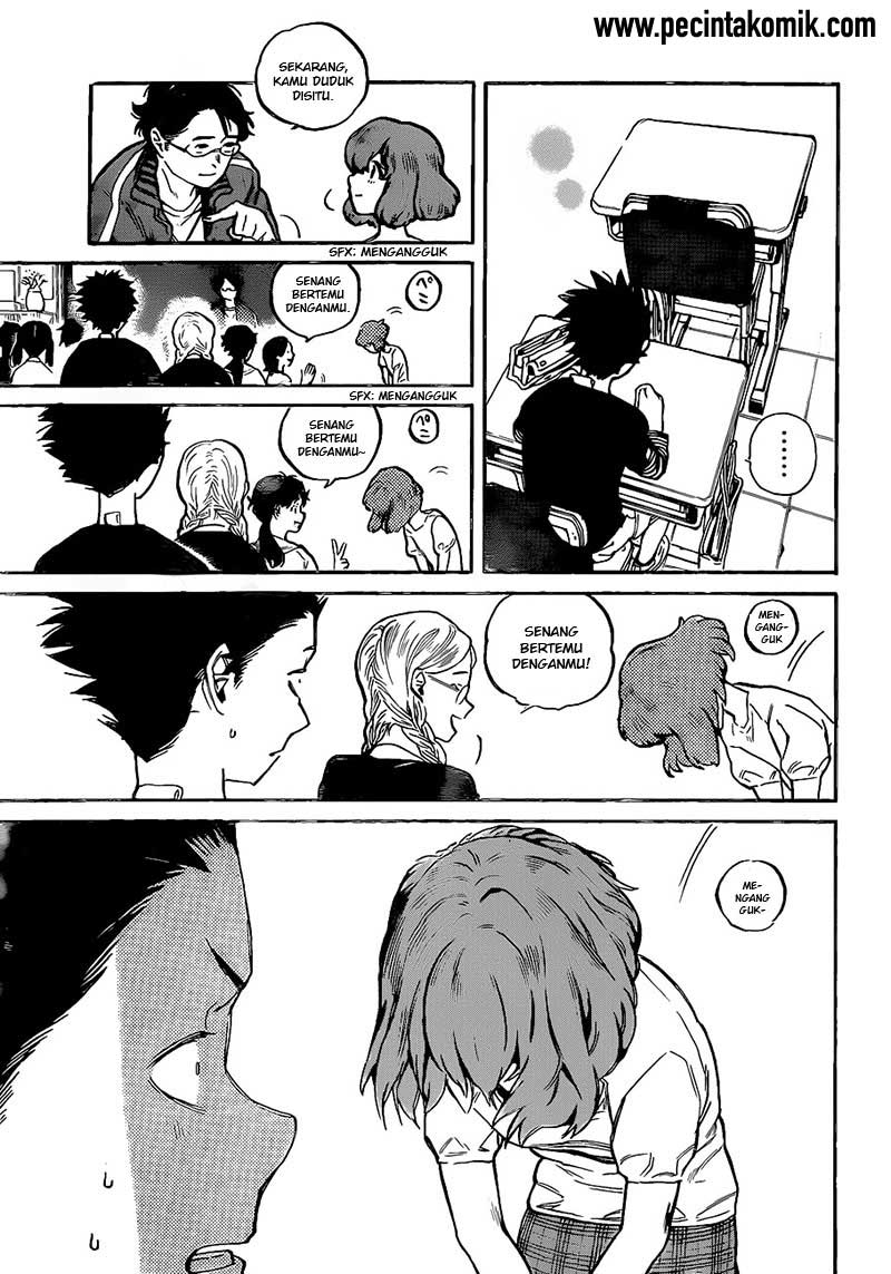 Koe no Katachi Chapter 1 - halaman 55