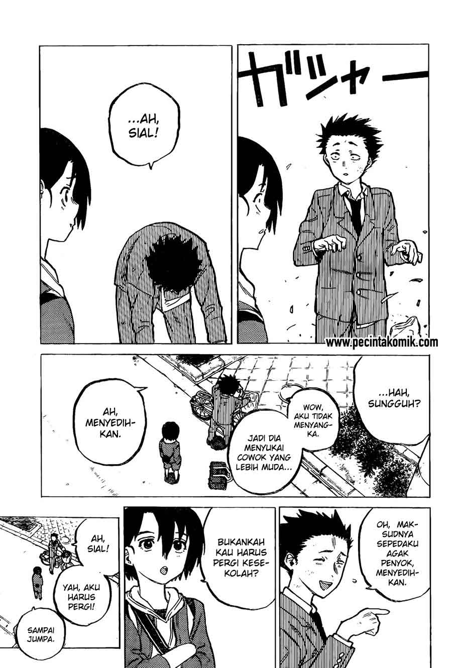 Koe no Katachi Chapter 10 - halaman 14