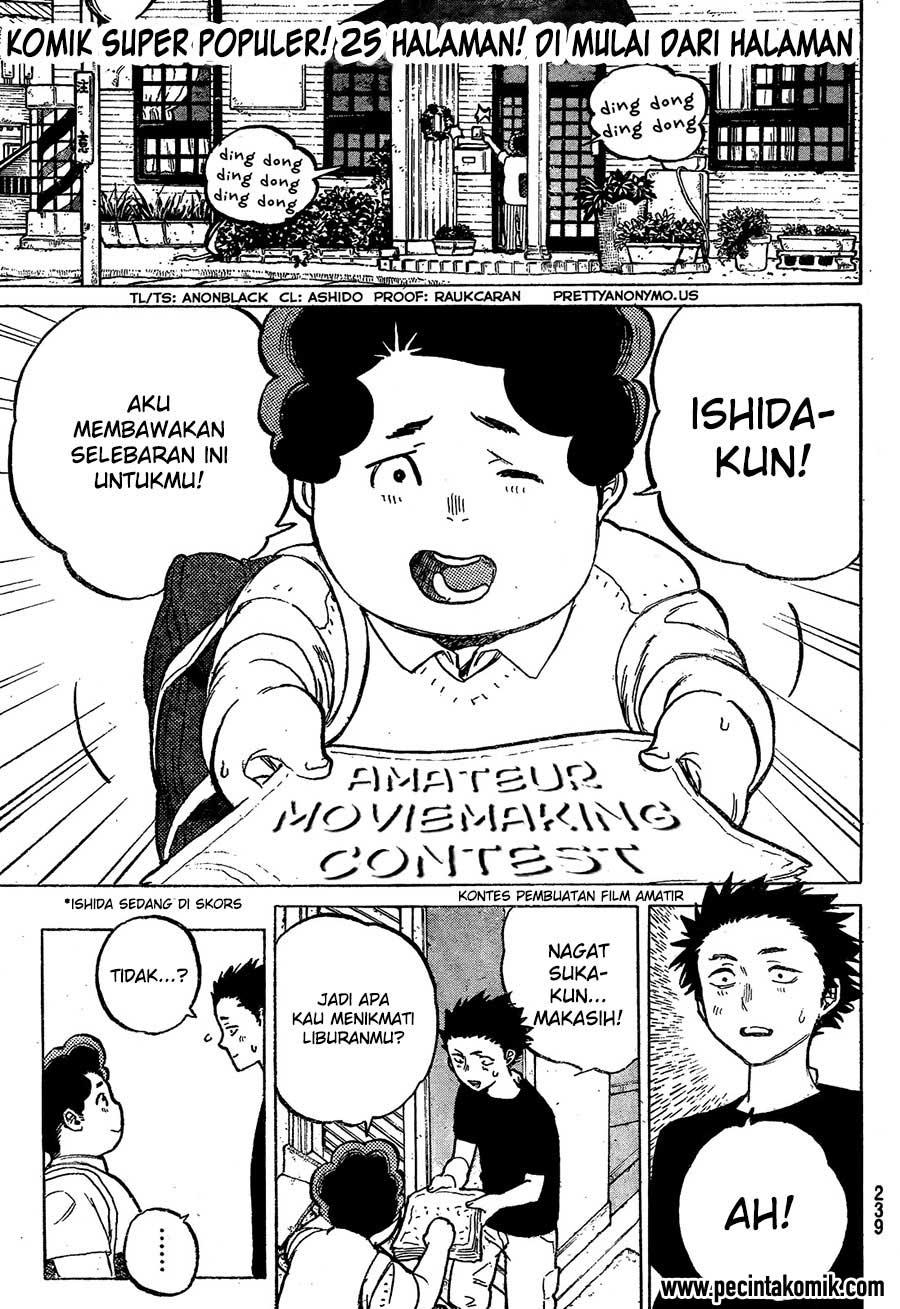 Koe no Katachi Chapter 14 - halaman 3