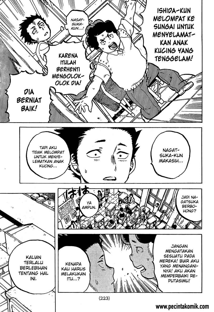Koe no Katachi Chapter 15 - halaman 10