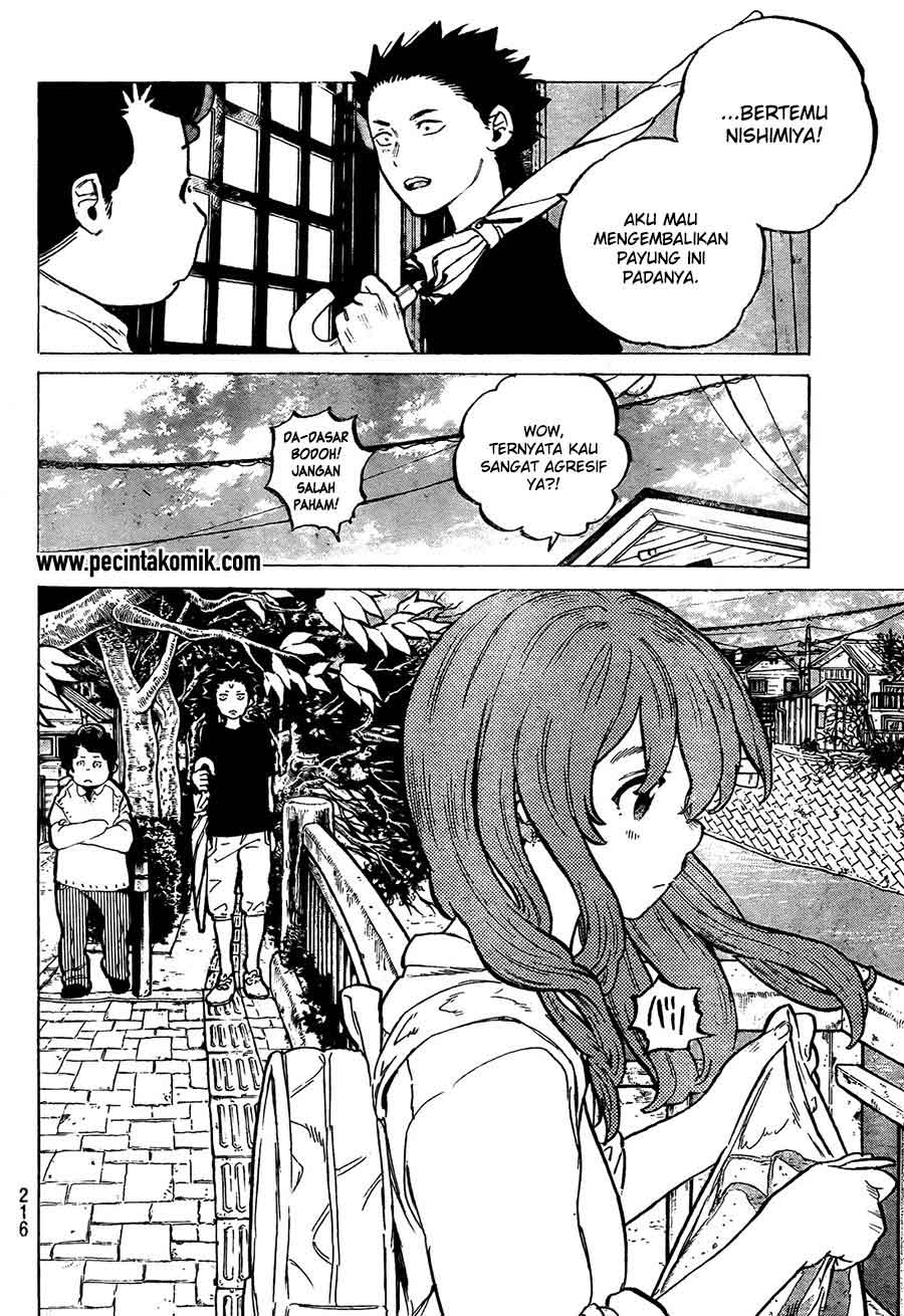Koe no Katachi Chapter 15 - halaman 3