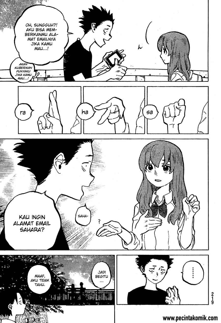 Koe no Katachi Chapter 15 - halaman 6