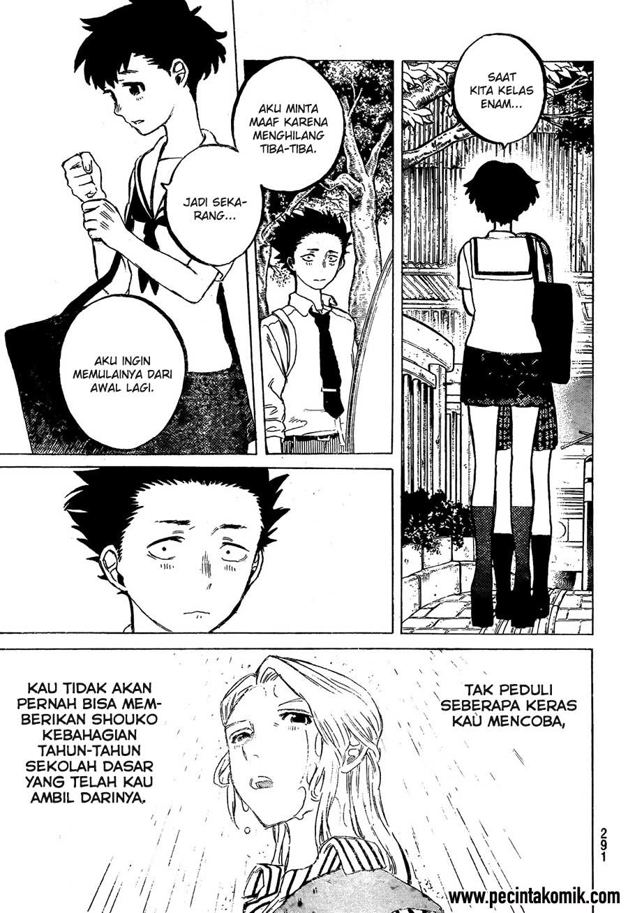 Koe no Katachi Chapter 16 - halaman 20