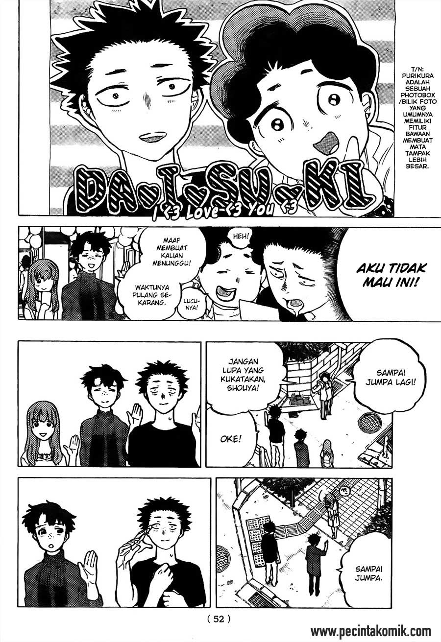 Koe no Katachi Chapter 17 - halaman 17