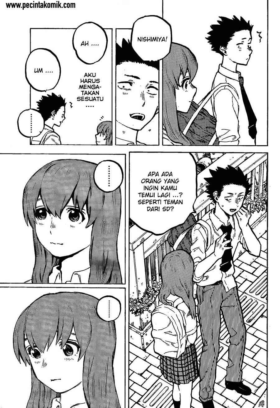 Koe no Katachi Chapter 18 - halaman 4