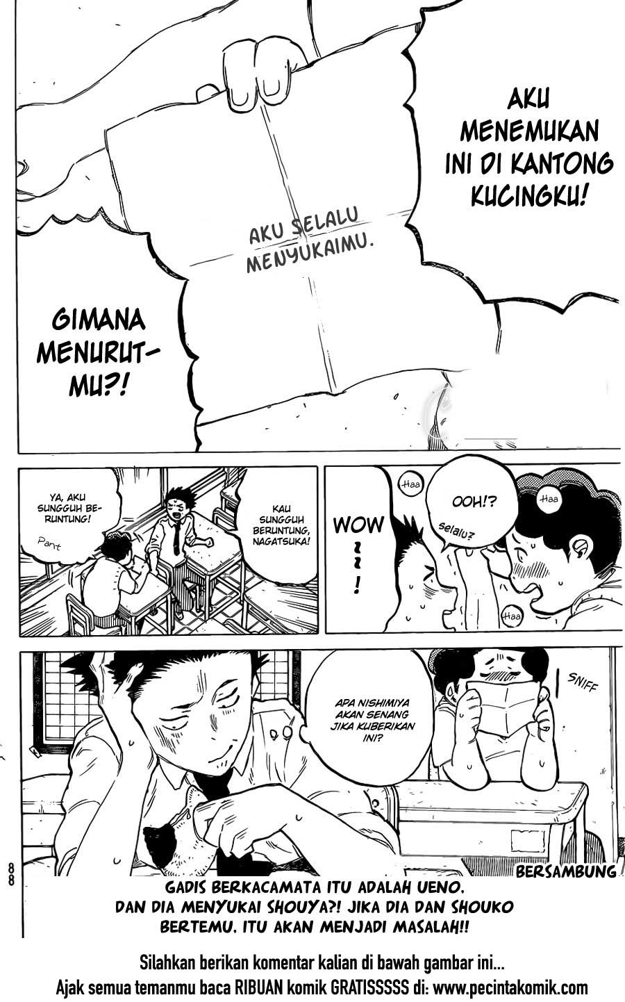 Koe no Katachi Chapter 19 - halaman 21