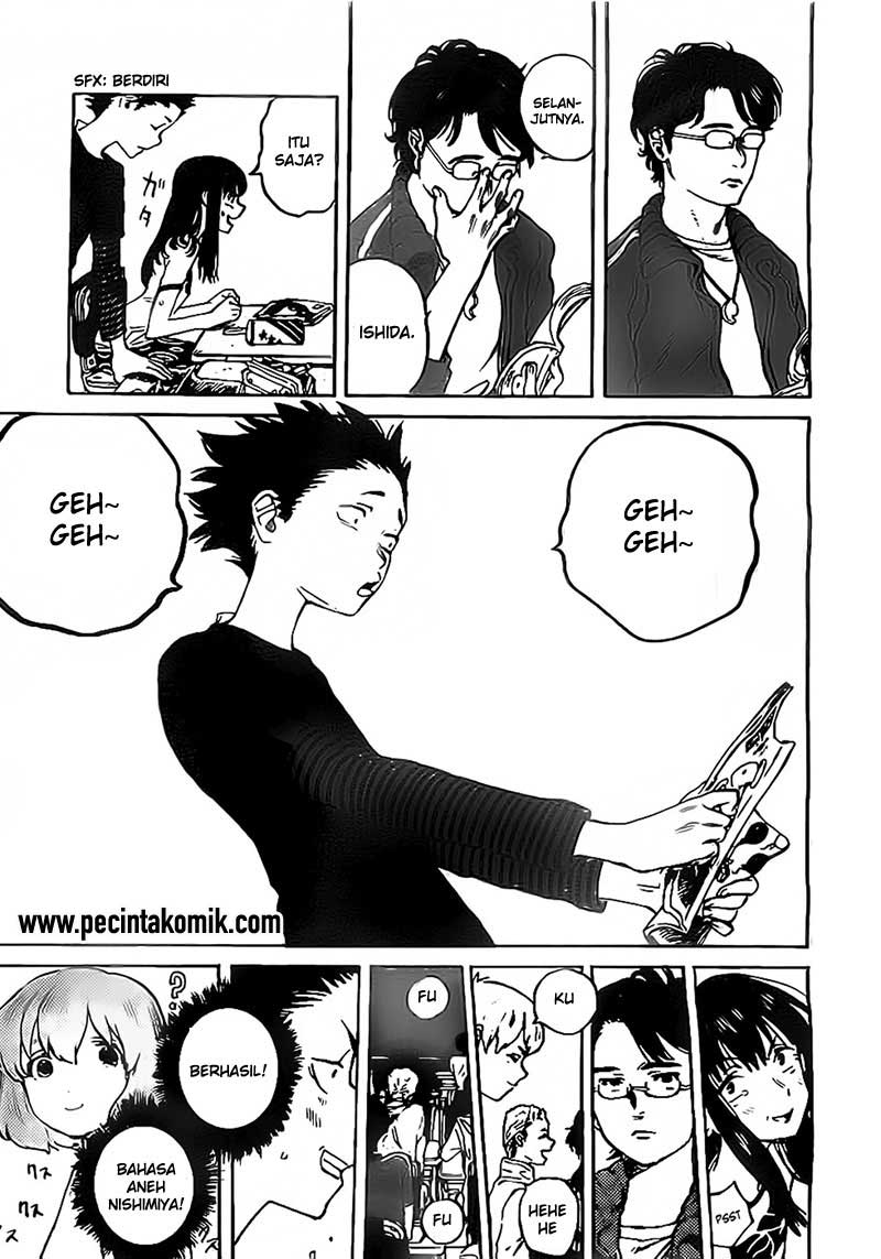 Koe no Katachi Chapter 2 - halaman 13