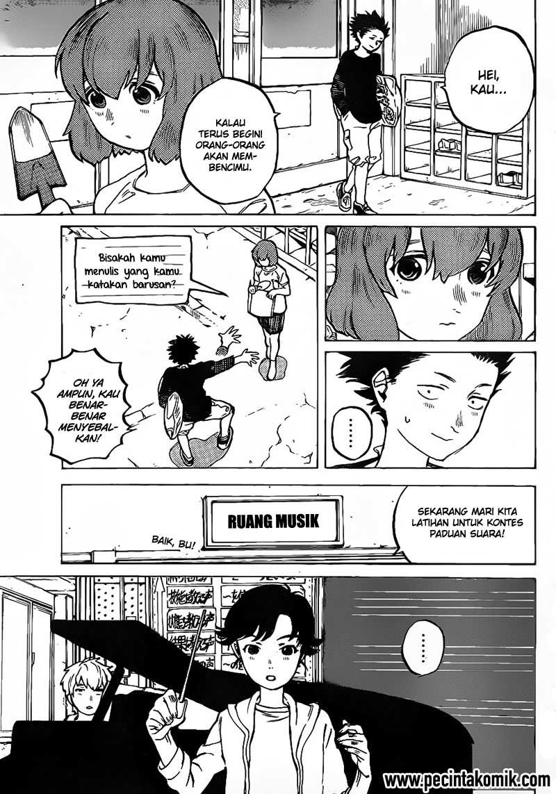 Koe no Katachi Chapter 2 - halaman 17