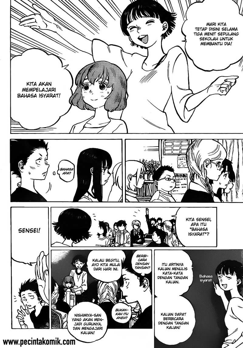 Koe no Katachi Chapter 2 - halaman 22