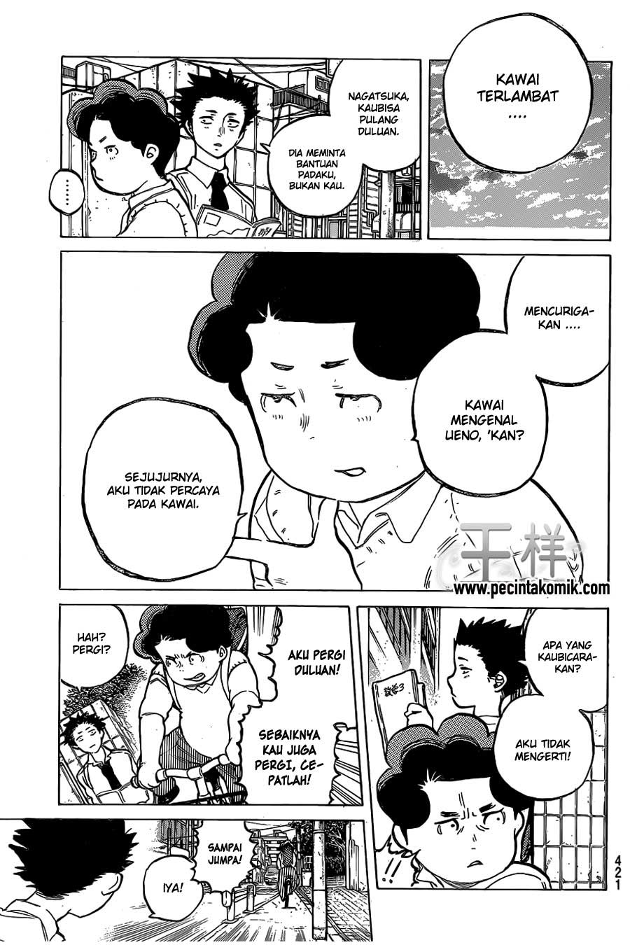 Koe no Katachi Chapter 20 - halaman 14
