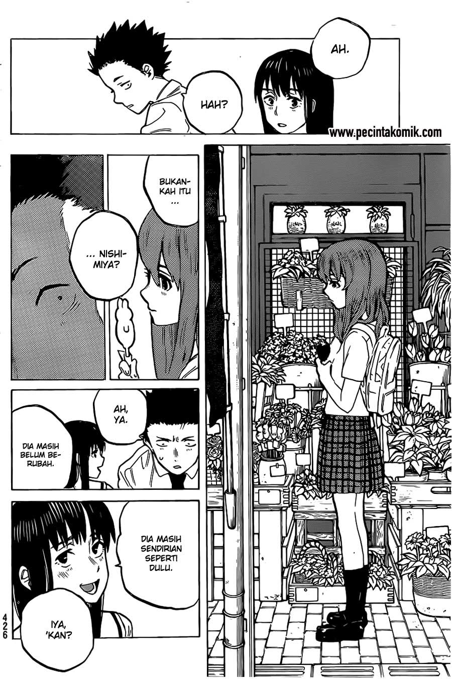 Koe no Katachi Chapter 20 - halaman 19