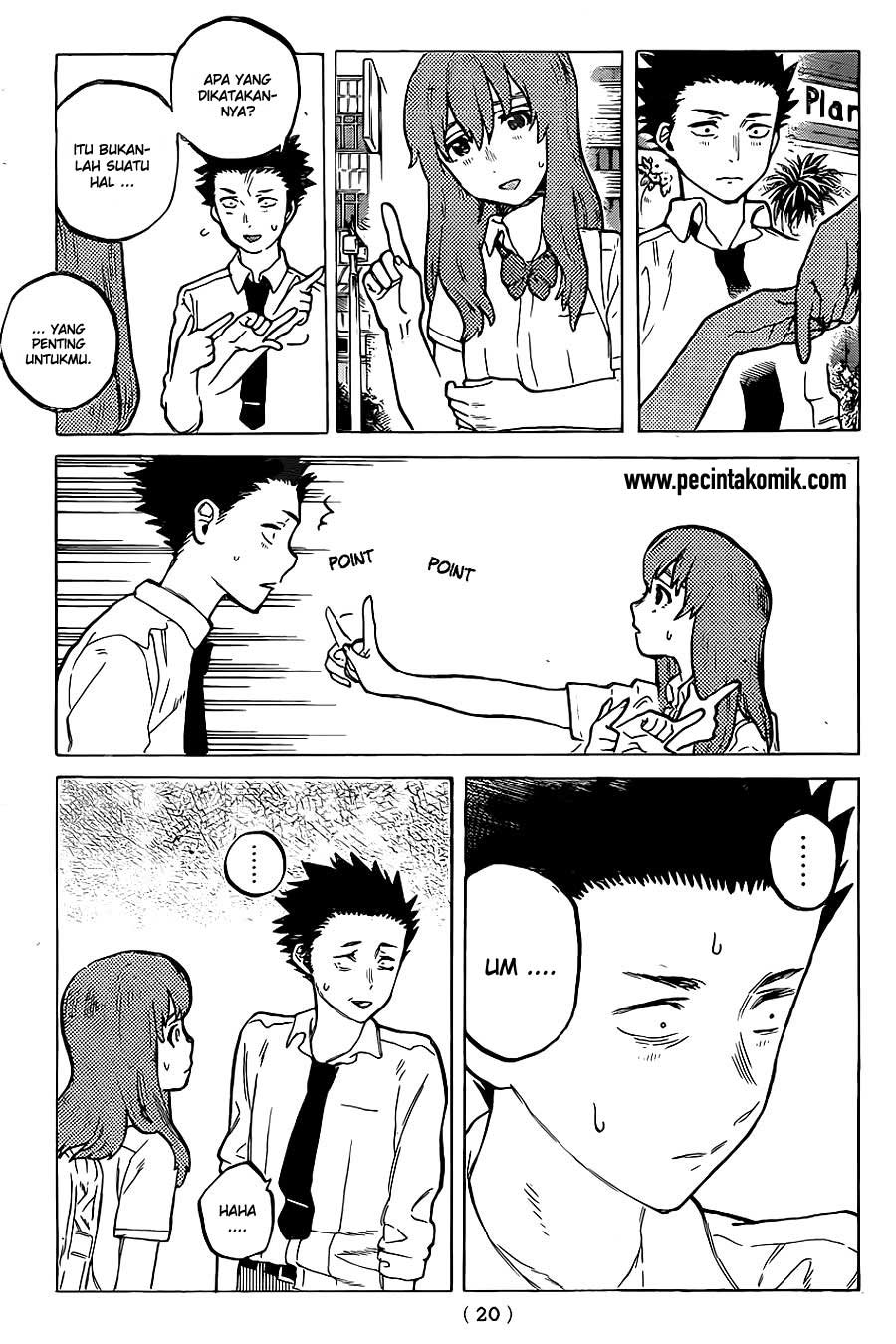 Koe no Katachi Chapter 21 - halaman 12