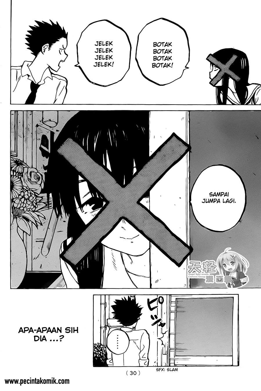 Koe no Katachi Chapter 21 - halaman 22