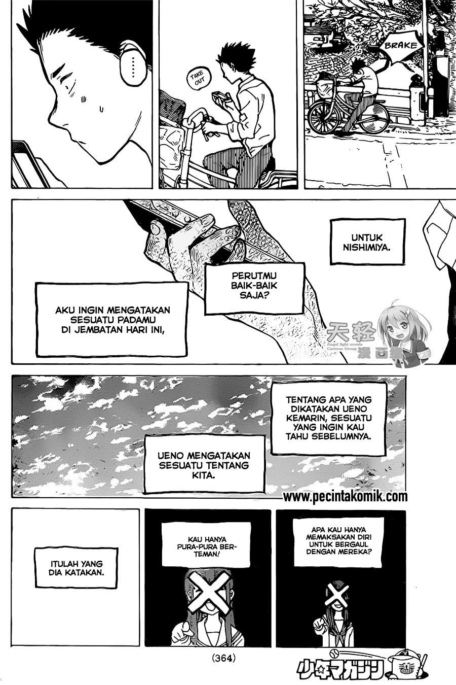 Koe no Katachi Chapter 22 - halaman 19