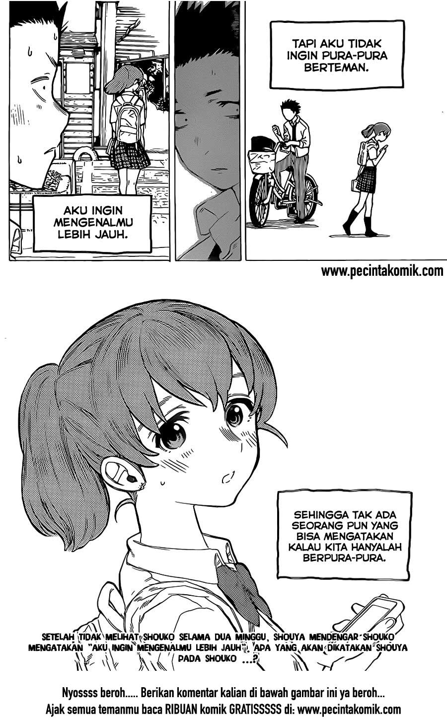 Koe no Katachi Chapter 22 - halaman 21